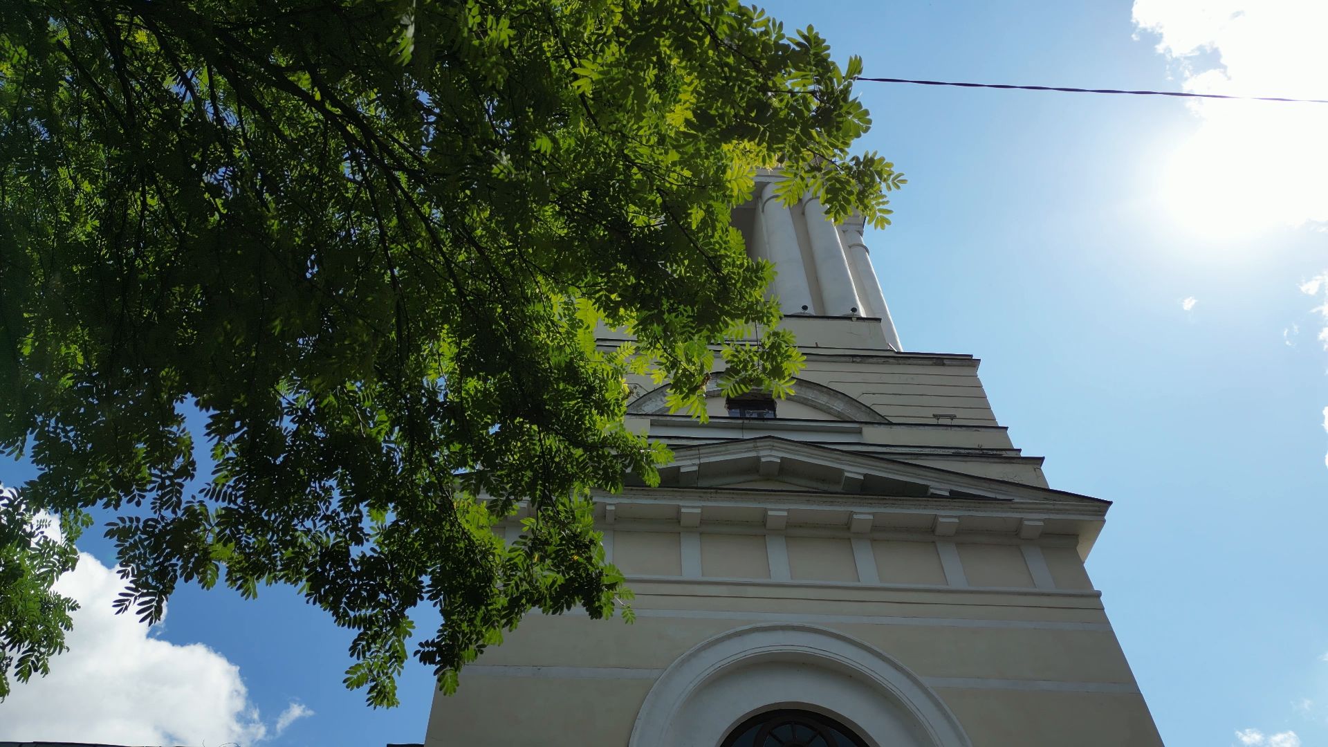 павловский посад, церковь, князь,видео с коптера,