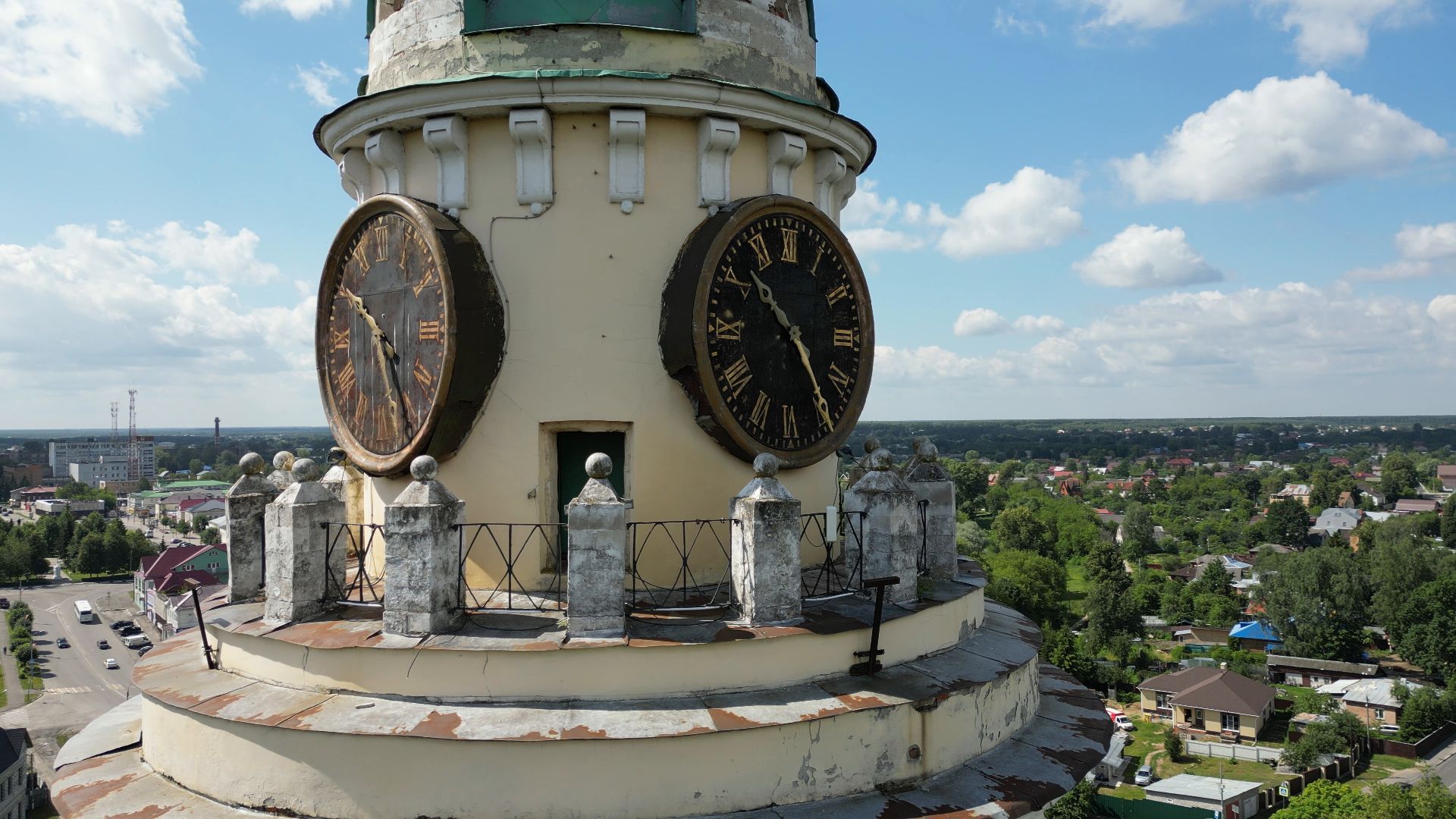 павловский посад, церковь, князь,видео с коптера,