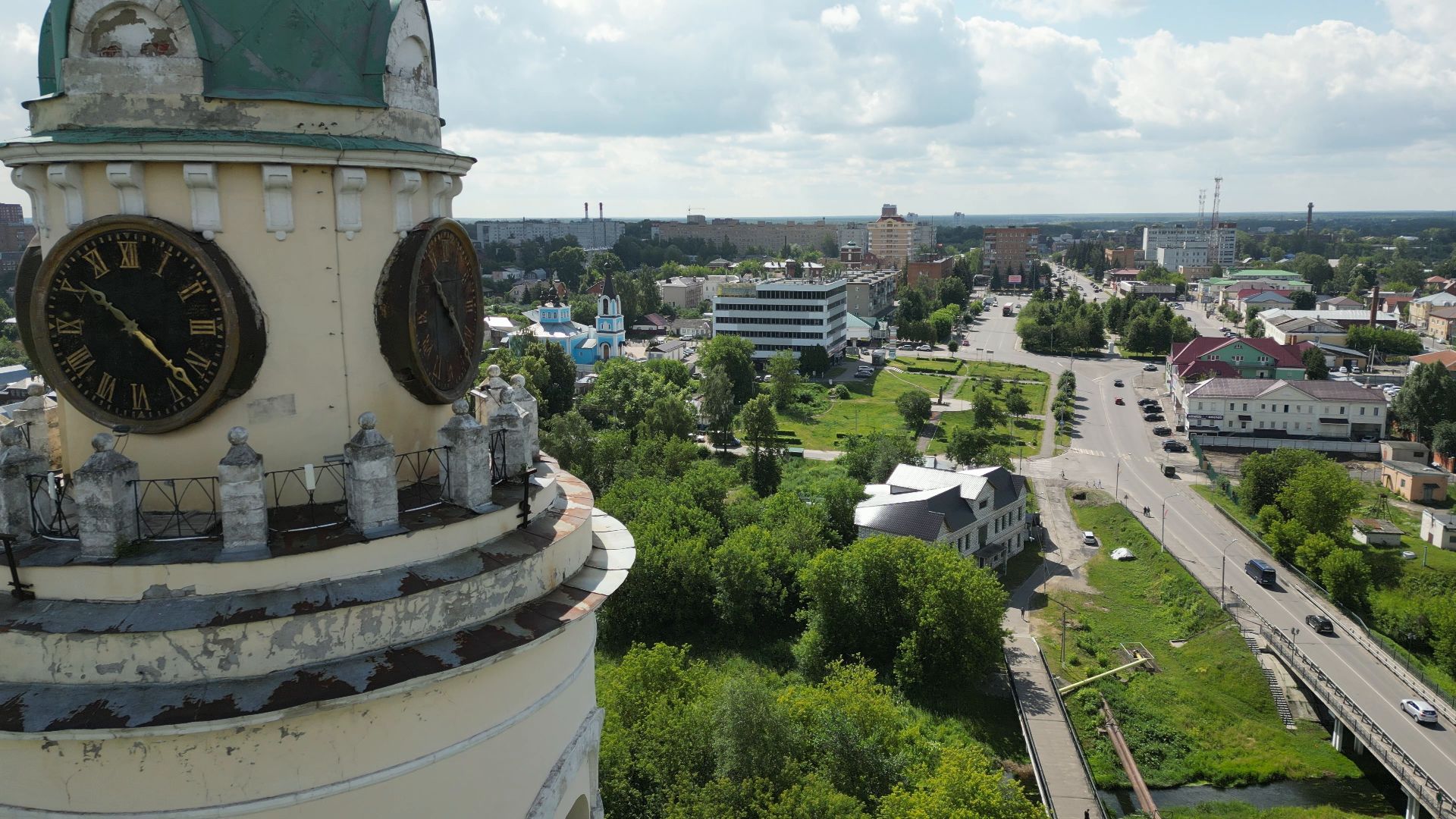 павловский посад, церковь, князь,видео с коптера,