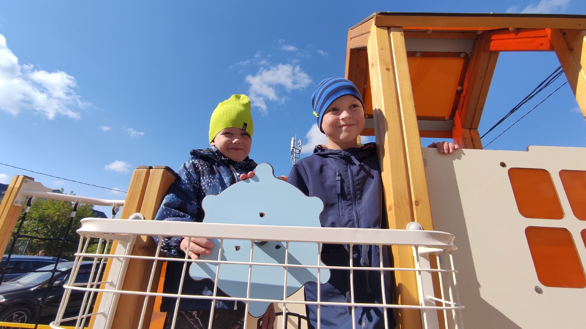 Шатура, дети, площадки, игры, качели