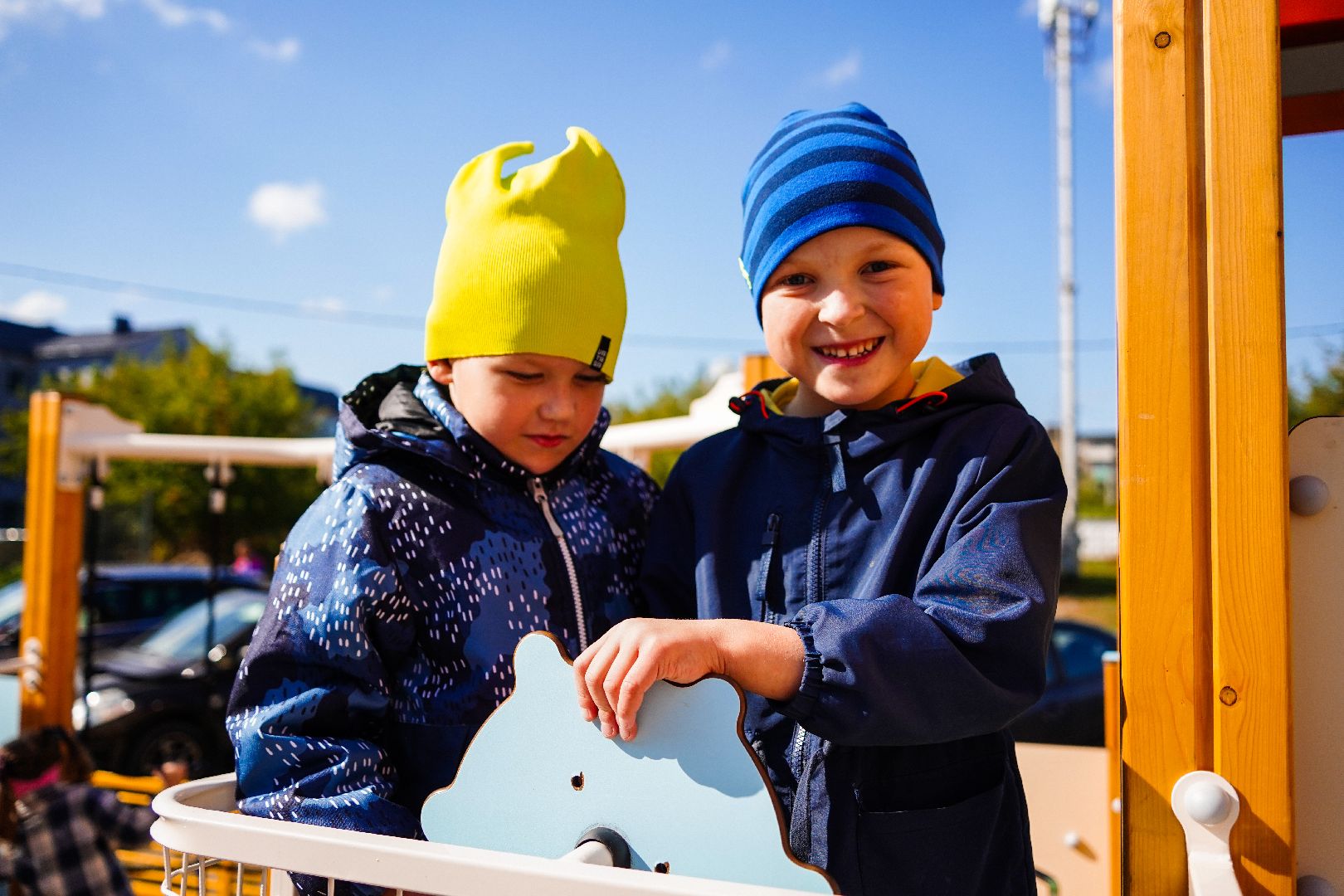 Шатура, дети, площадки, игры, качели