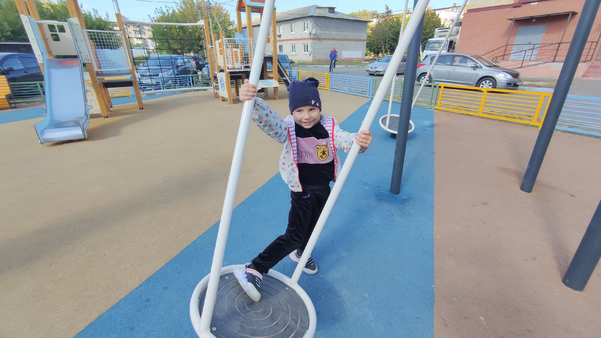 Шатура, дети, площадки, игры, качели