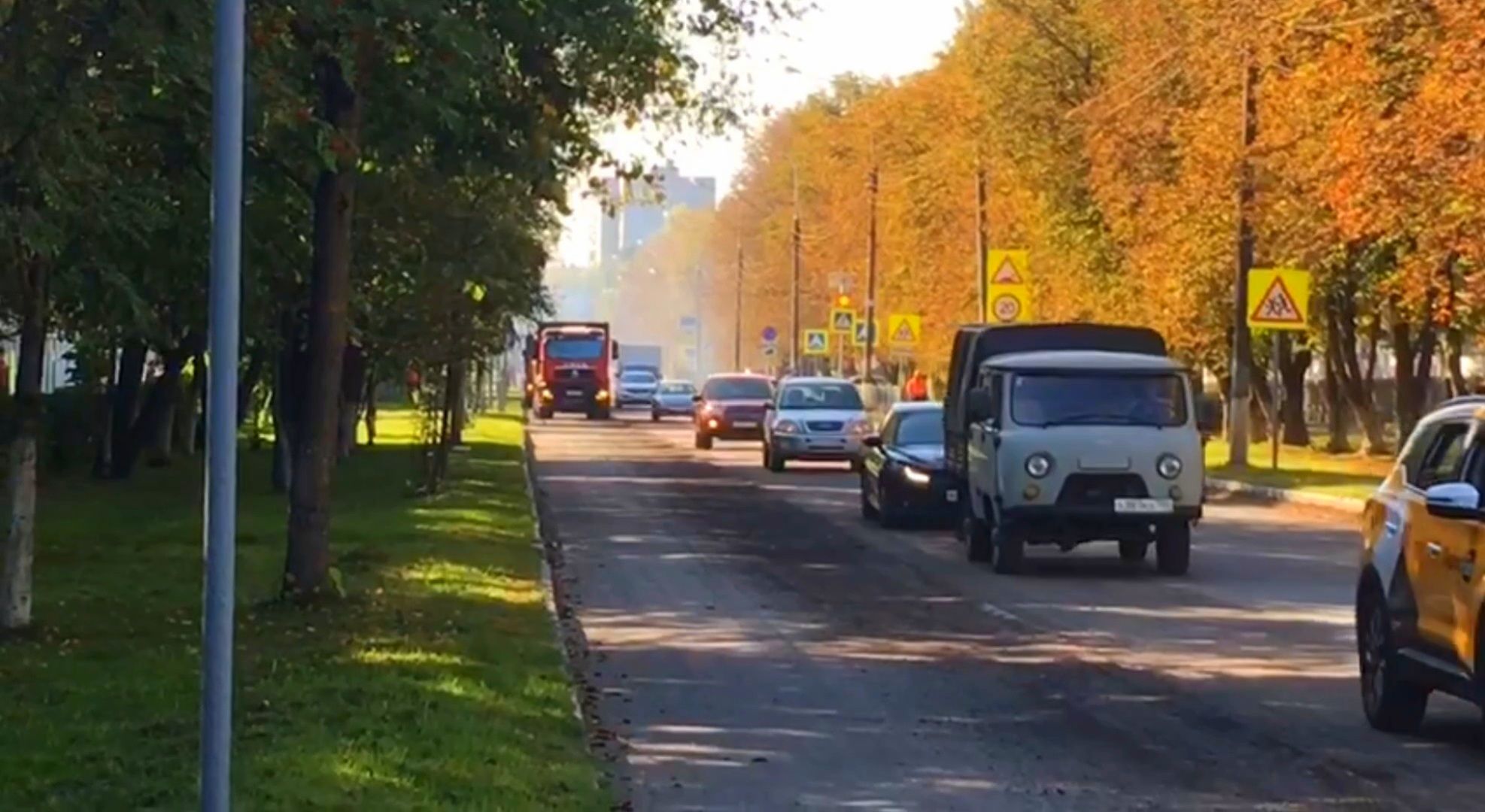 подольск, дороги,