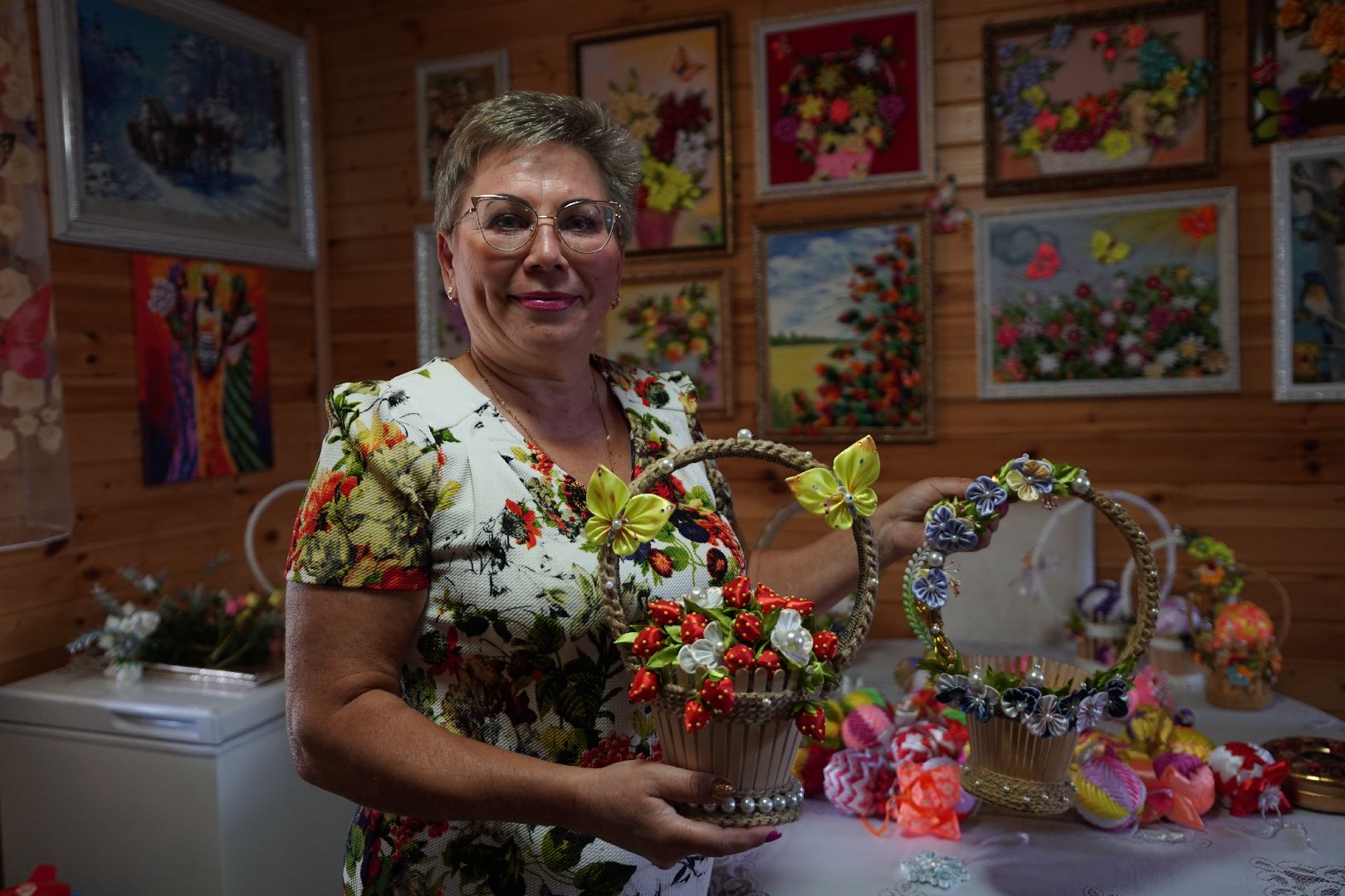 Егорьевск, шувое, канзаши, искусство, пенсионеры, сад, подмосковье,