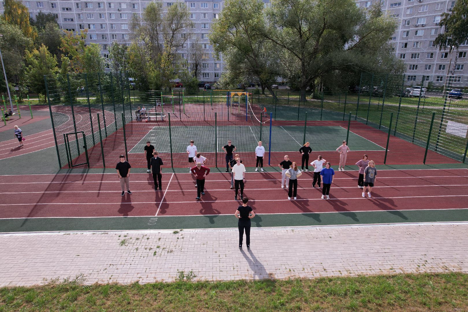 орехово-зуево, школа, строительство,видео с коптера,