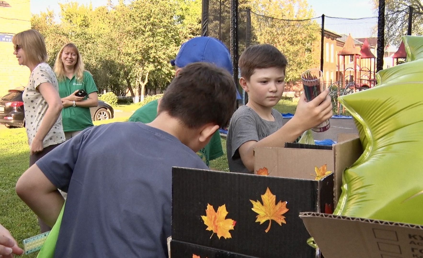 Клин, благотворительная акция, парк