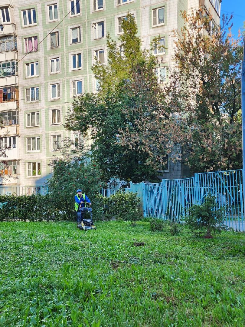 жкх, уборка дворов, покос травы, коммунальное хозяйство, дворыподмосковья,