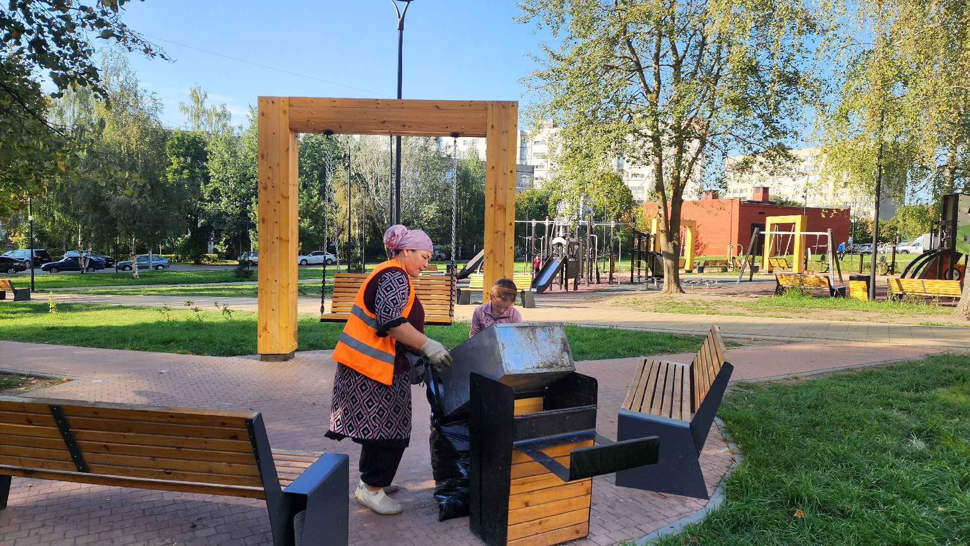 Подмосковье, ивантеевка, благоуйстройство,