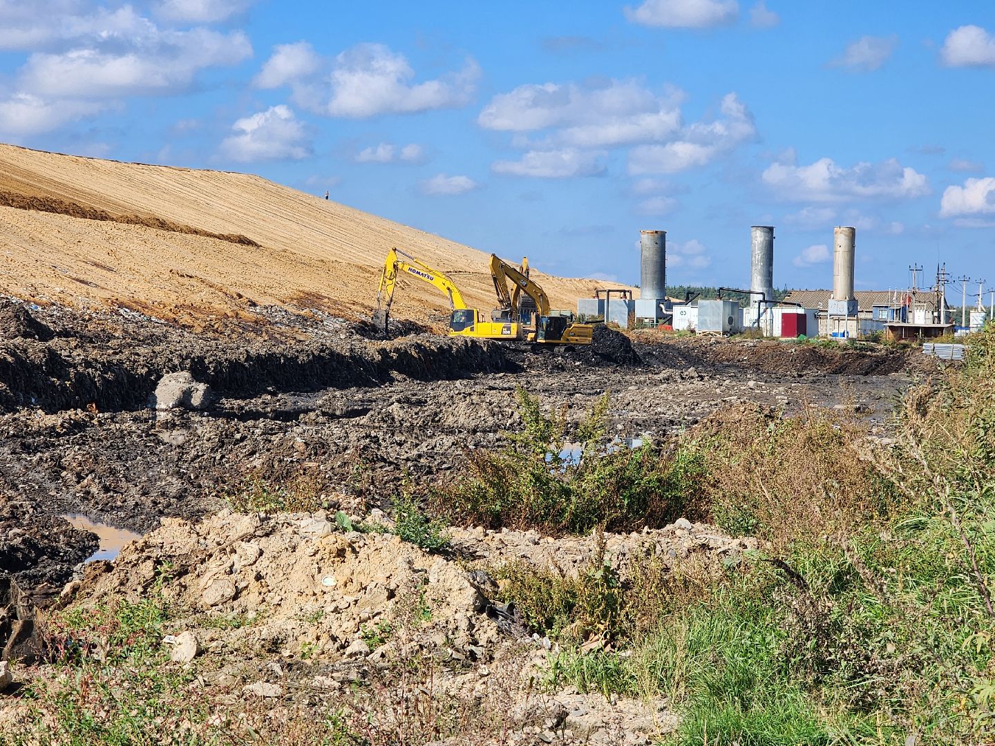 полигон, полигон тбо Лесная, экология, серпухов, лесная,
