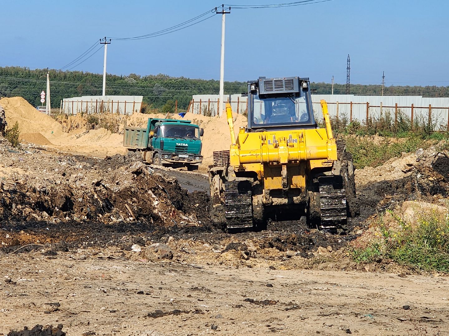 полигон, полигон тбо Лесная, экология, серпухов, лесная,