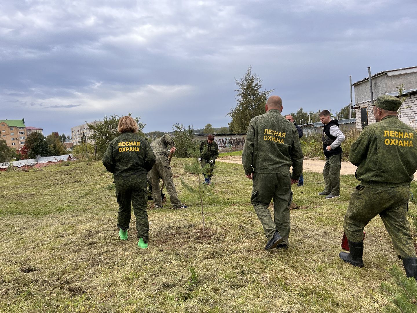 Шаховская, волонтеры, Акция, лес,