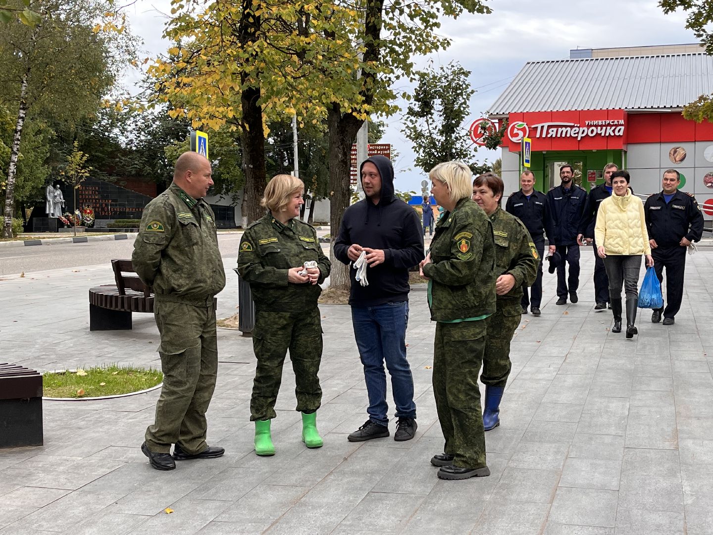 Шаховская, волонтеры, Акция, лес,