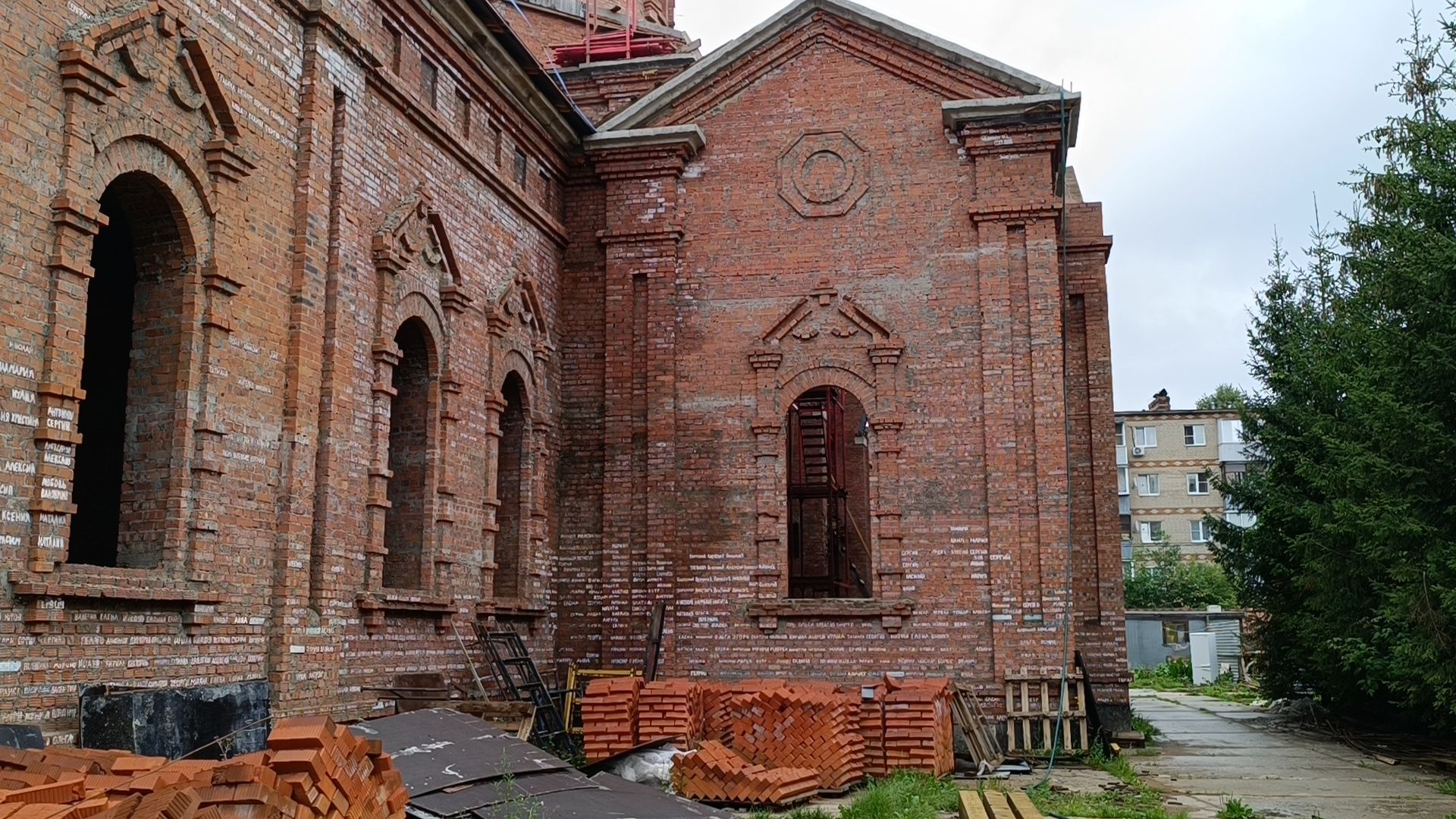 лобня, строительство, храм,