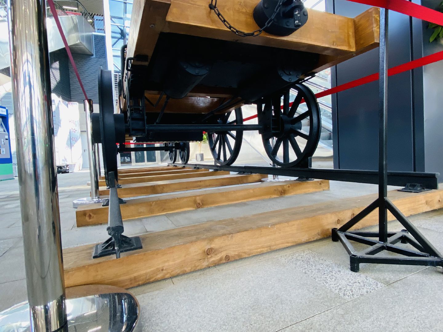 Балашиха, мцд-4, паровоз Черепановых,