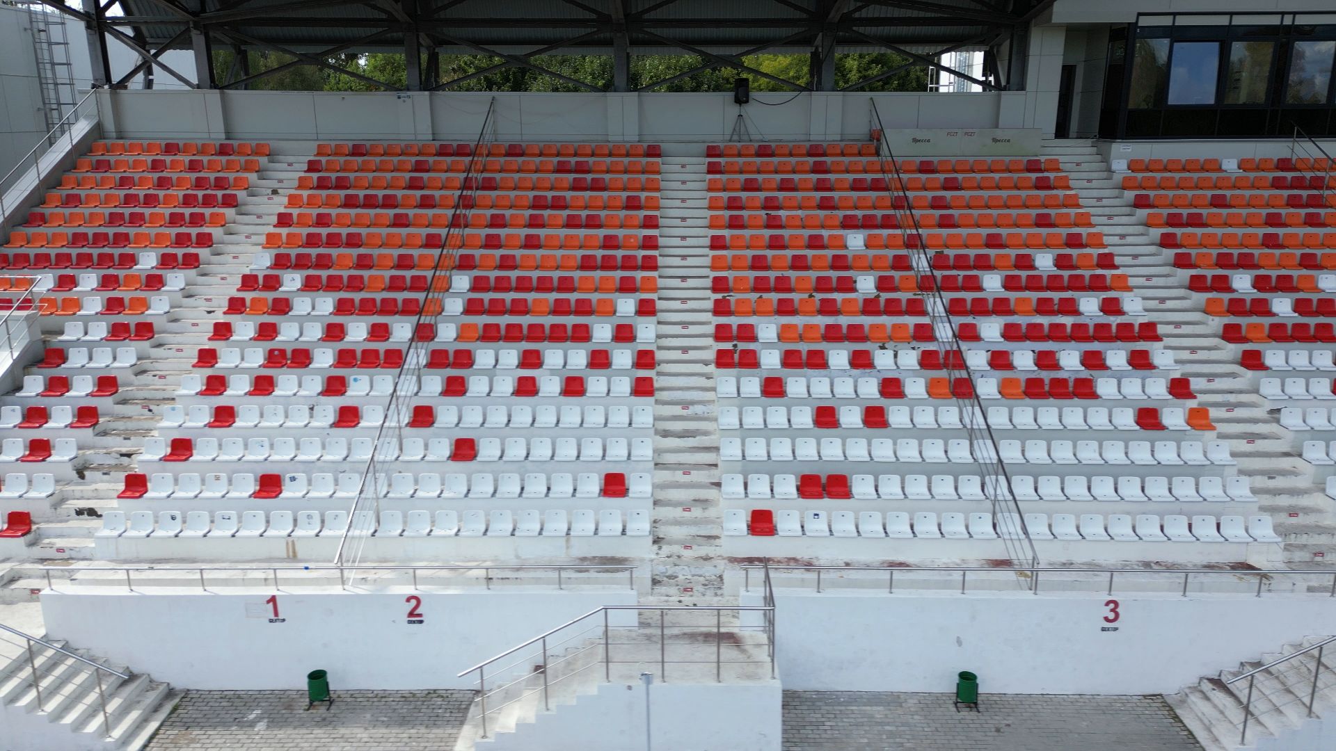 орехово-зуево, спорт, стадион,видео с коптера,