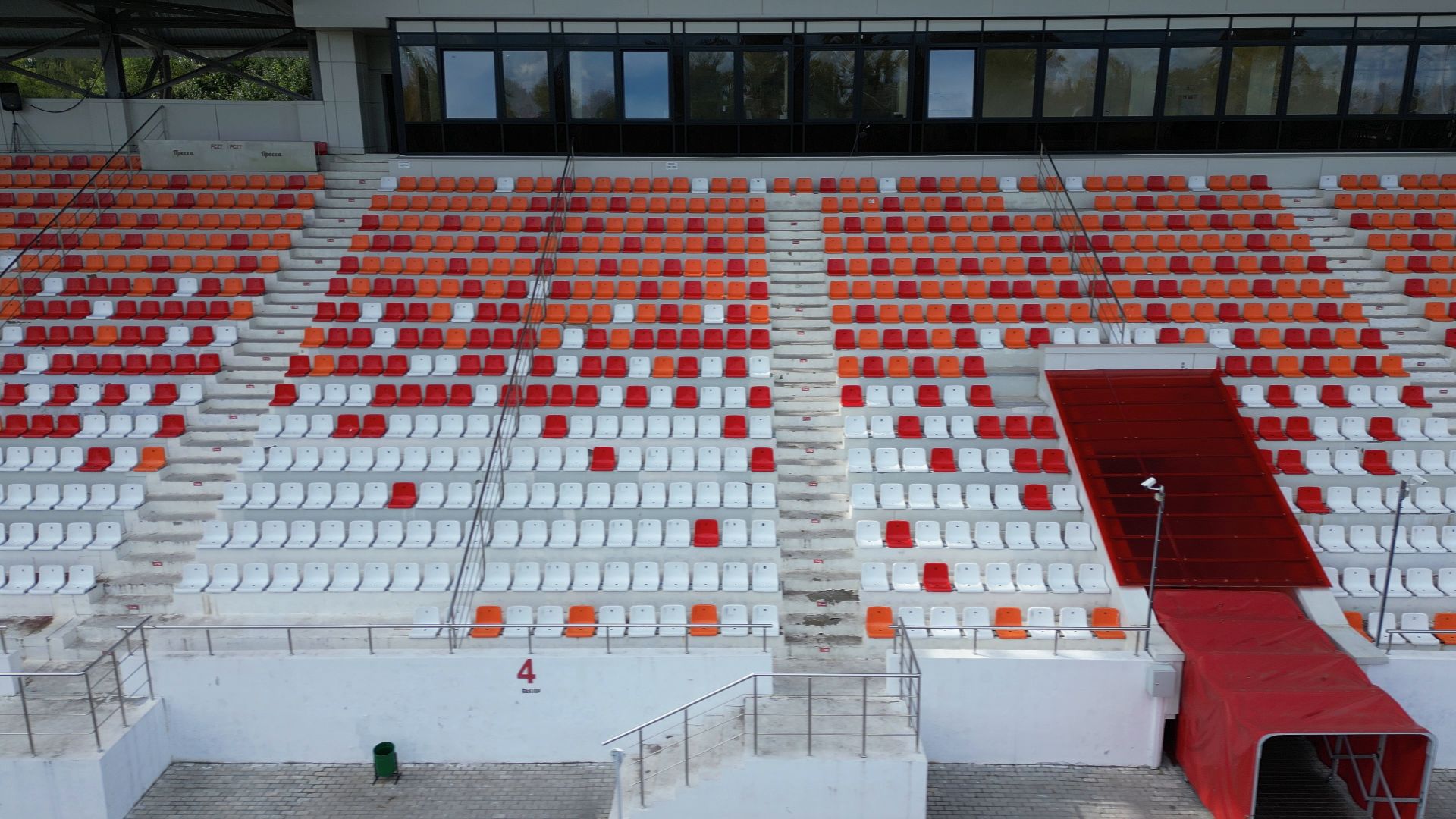 орехово-зуево, спорт, стадион,видео с коптера,