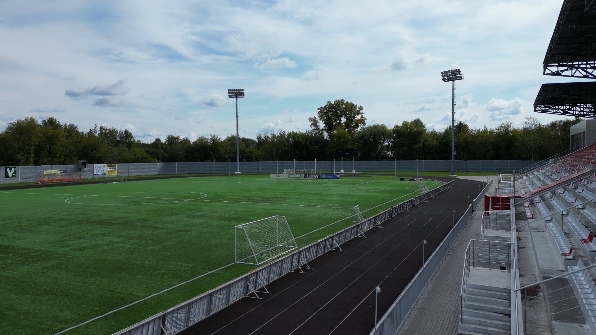 орехово-зуево, спорт, стадион,видео с коптера,