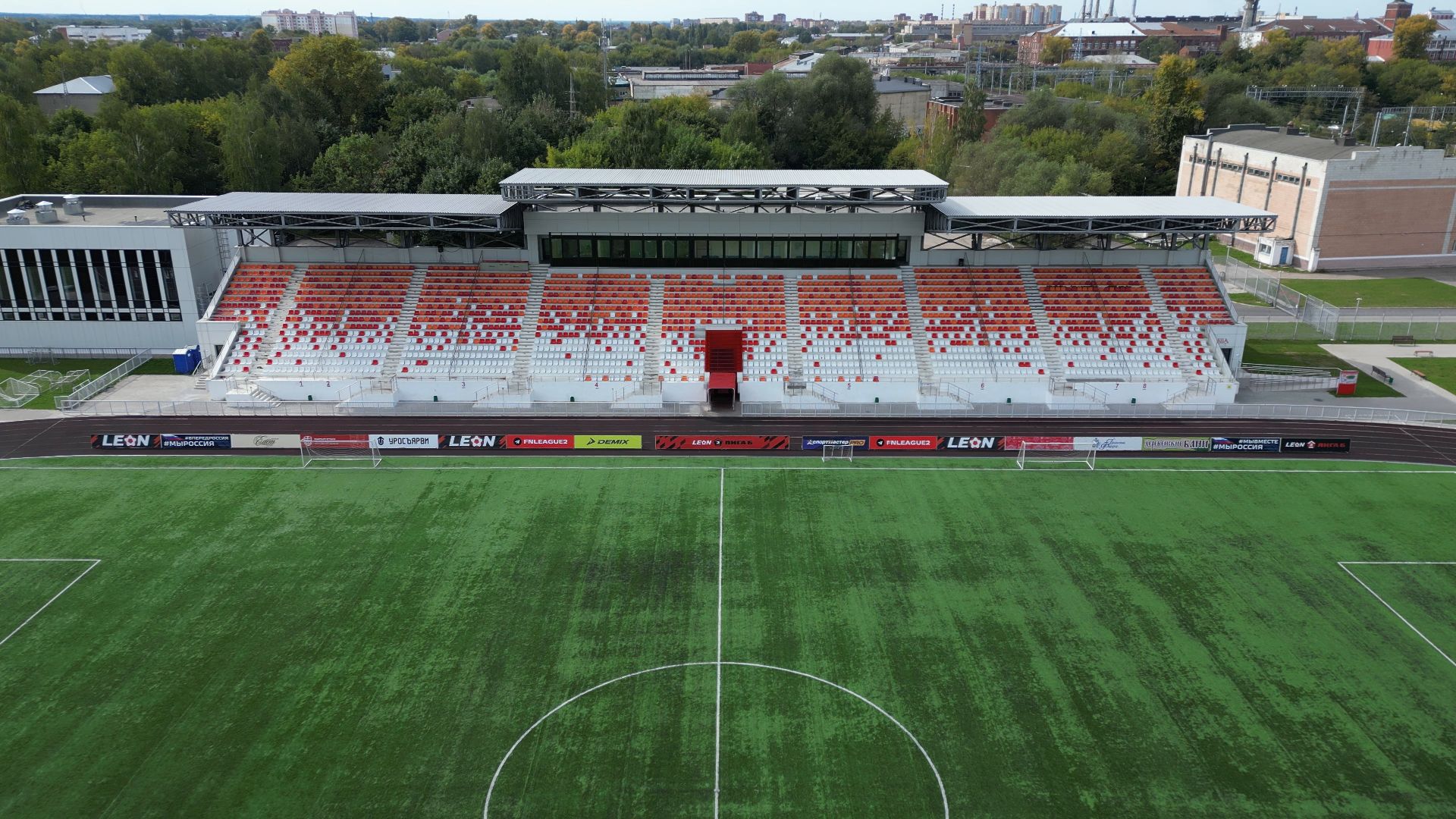 орехово-зуево, спорт, стадион,видео с коптера,
