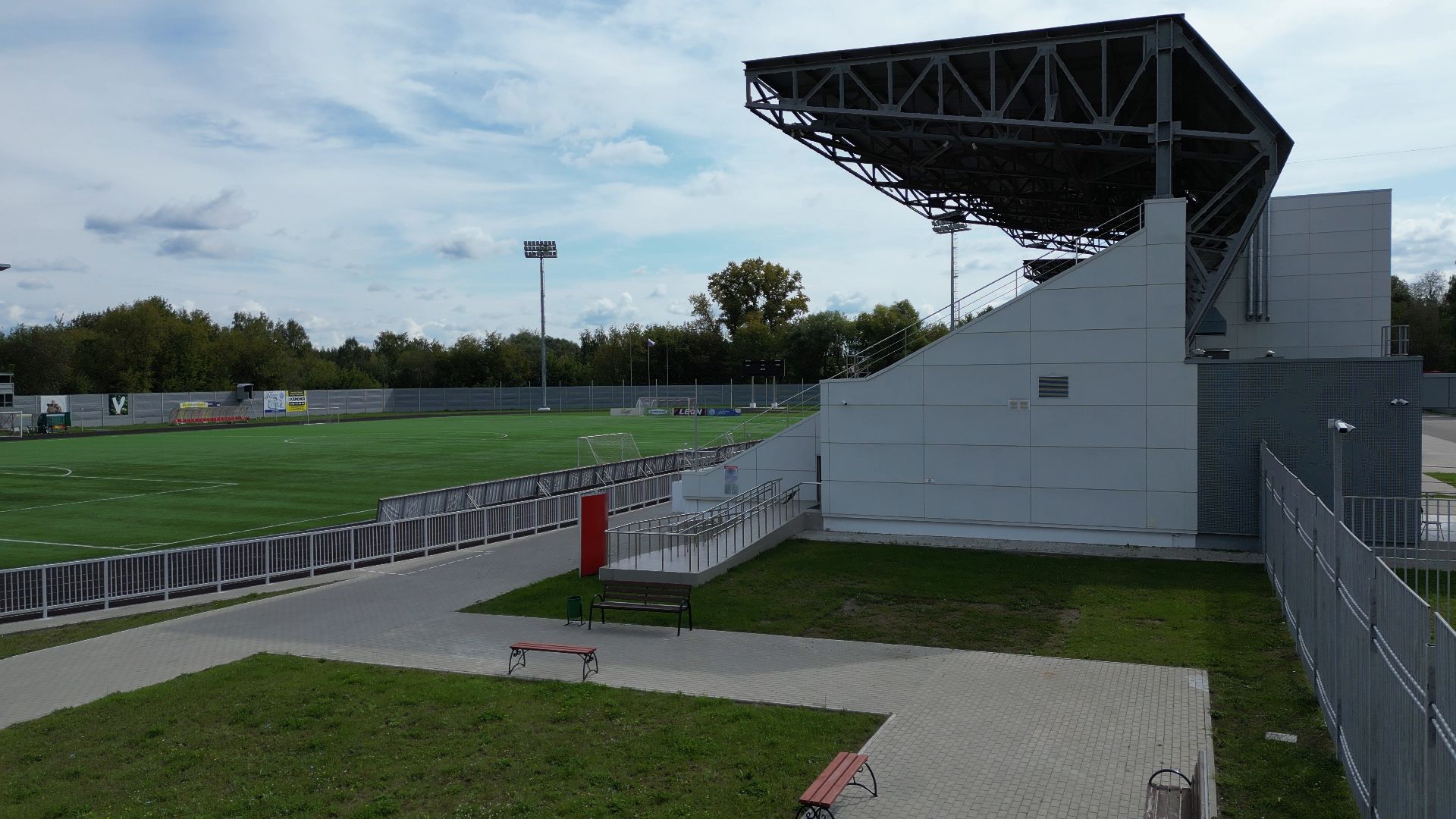 орехово-зуево, спорт, стадион,видео с коптера,