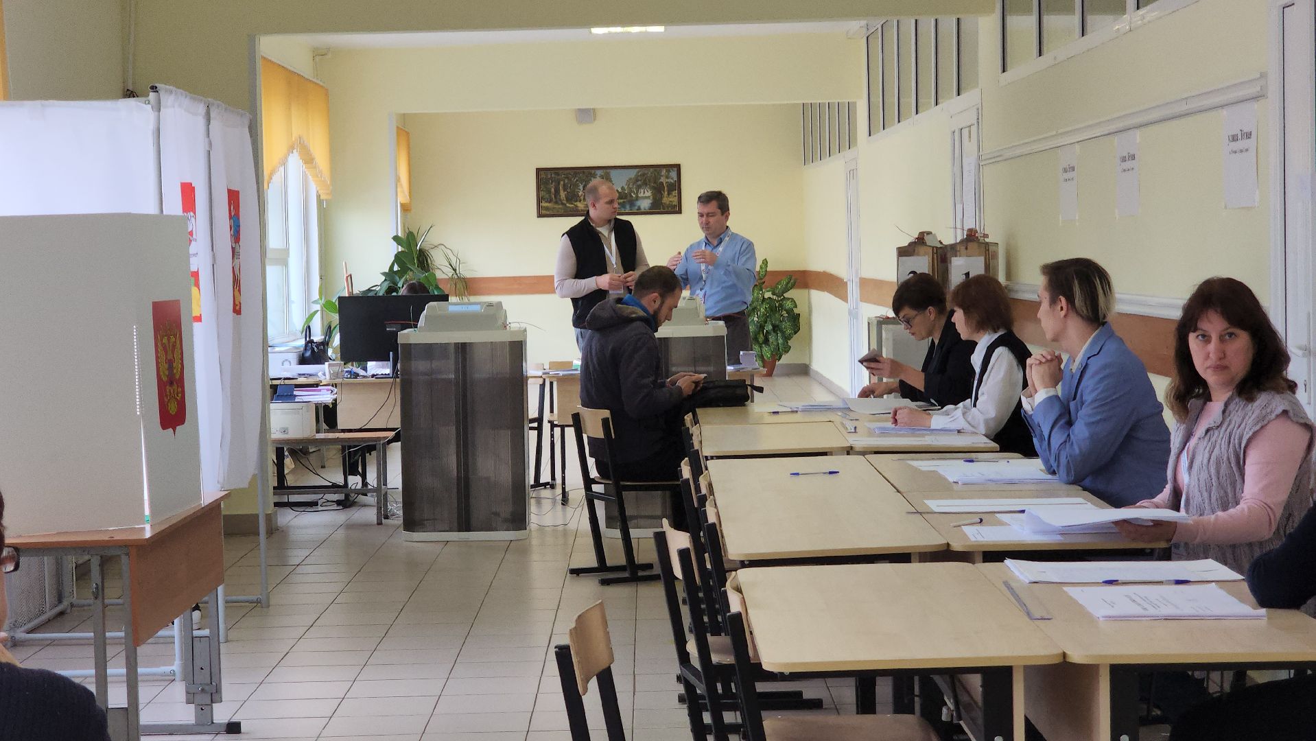 выборы 2023, мытищи, школа,