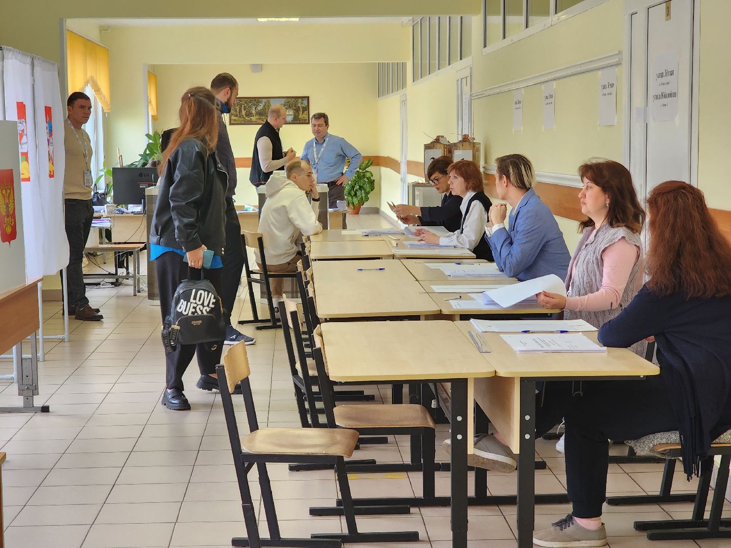 выборы 2023, мытищи, школа,