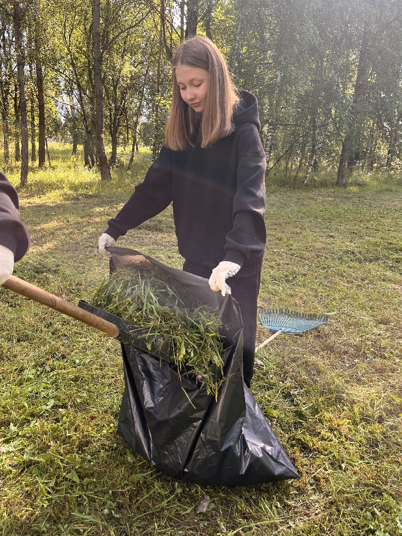 благоустойство, руза, рузский городской округ, школьники, московская область, подмосковье, образование,