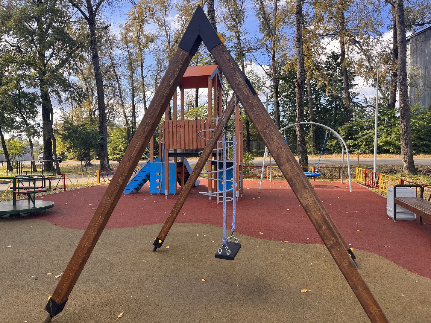 детская игровая площадка, детская игровая площадка губернатора, модернизация, руза, рузский городской округ, подмосковье, московская область, губернатор воробьев,