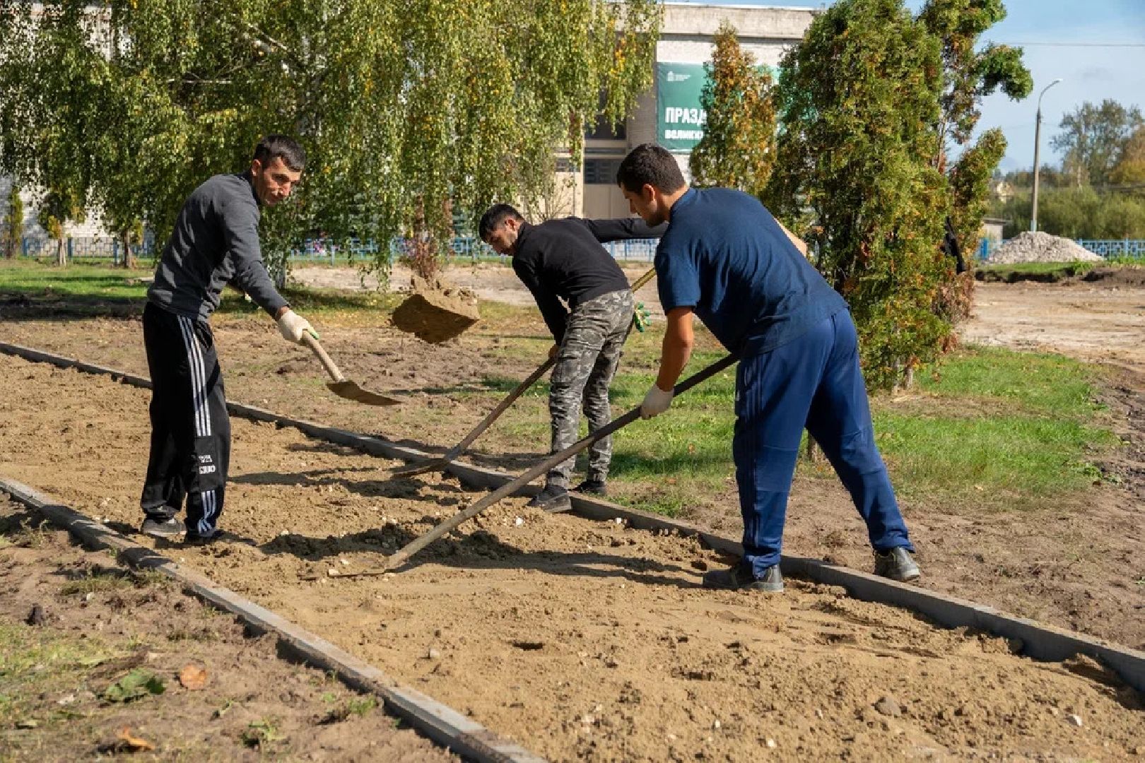 благоустройство, сквер, Савинская, орехово-зуево, заголовацкий,