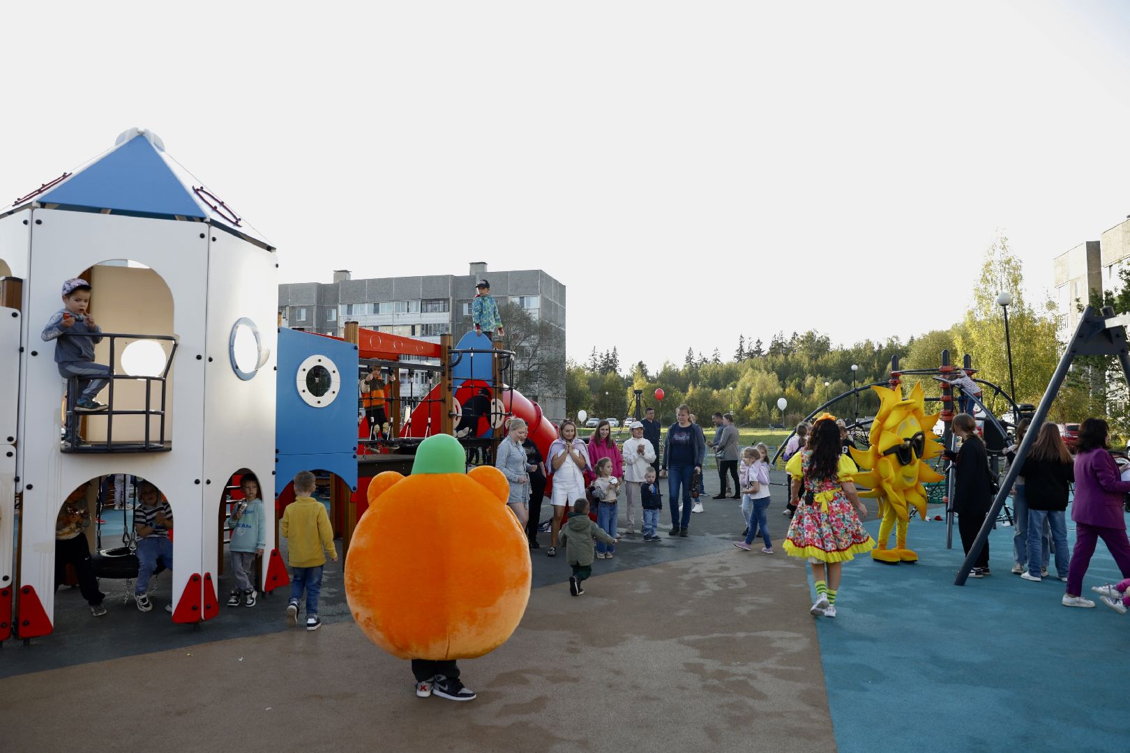 Солнечногорск, площадка, миронцево, дети, праздник,