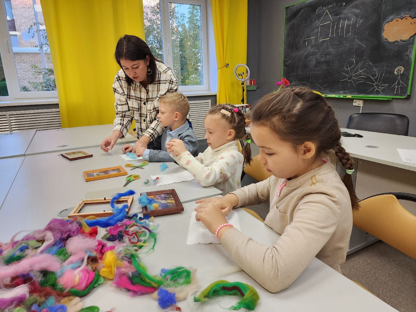 пушкино, дети, творчество, войлоковаляние,