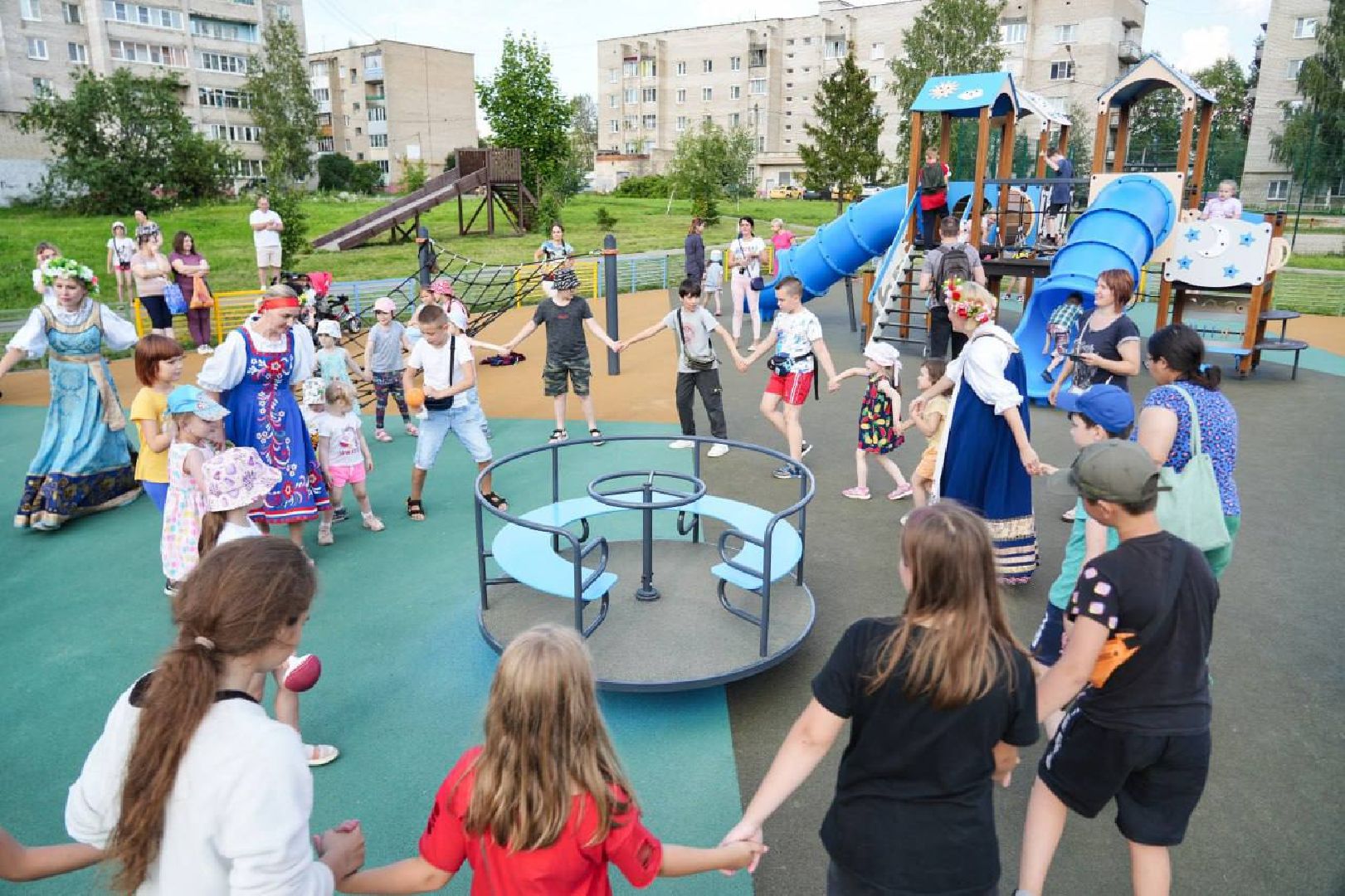 Сергиево-Посадский городской округ, Дети, Детская площадка, Губернаторская программа, Благоустройство, Перемены, Добродел,