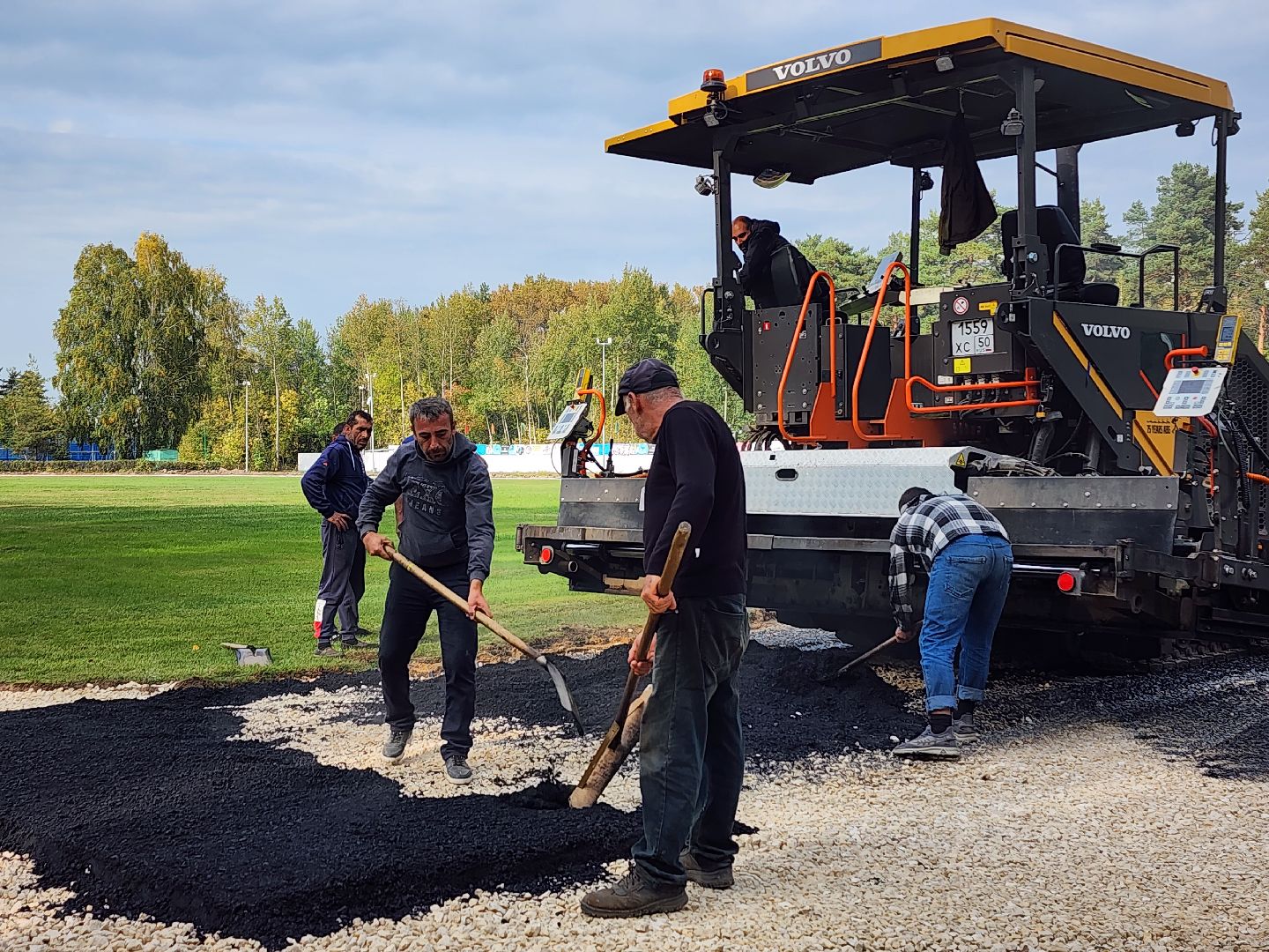 Капитальный ремонт, спорт, стадион, Старая Купавна, Богородский городской округ,