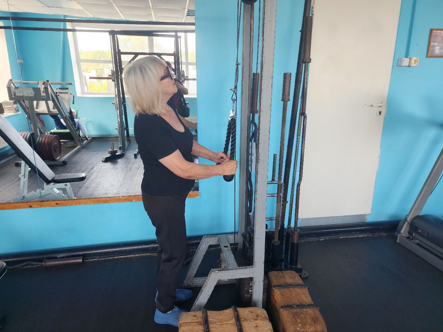 Шатура, активное долголетие, качалка, тренажерный зал, занятия,олимпийский,