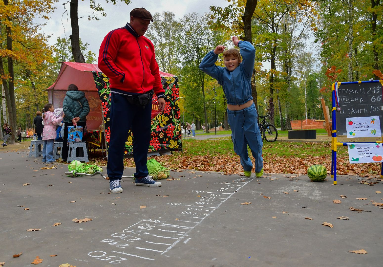 Ступино, осенний разгуляй, парки подмосковья,