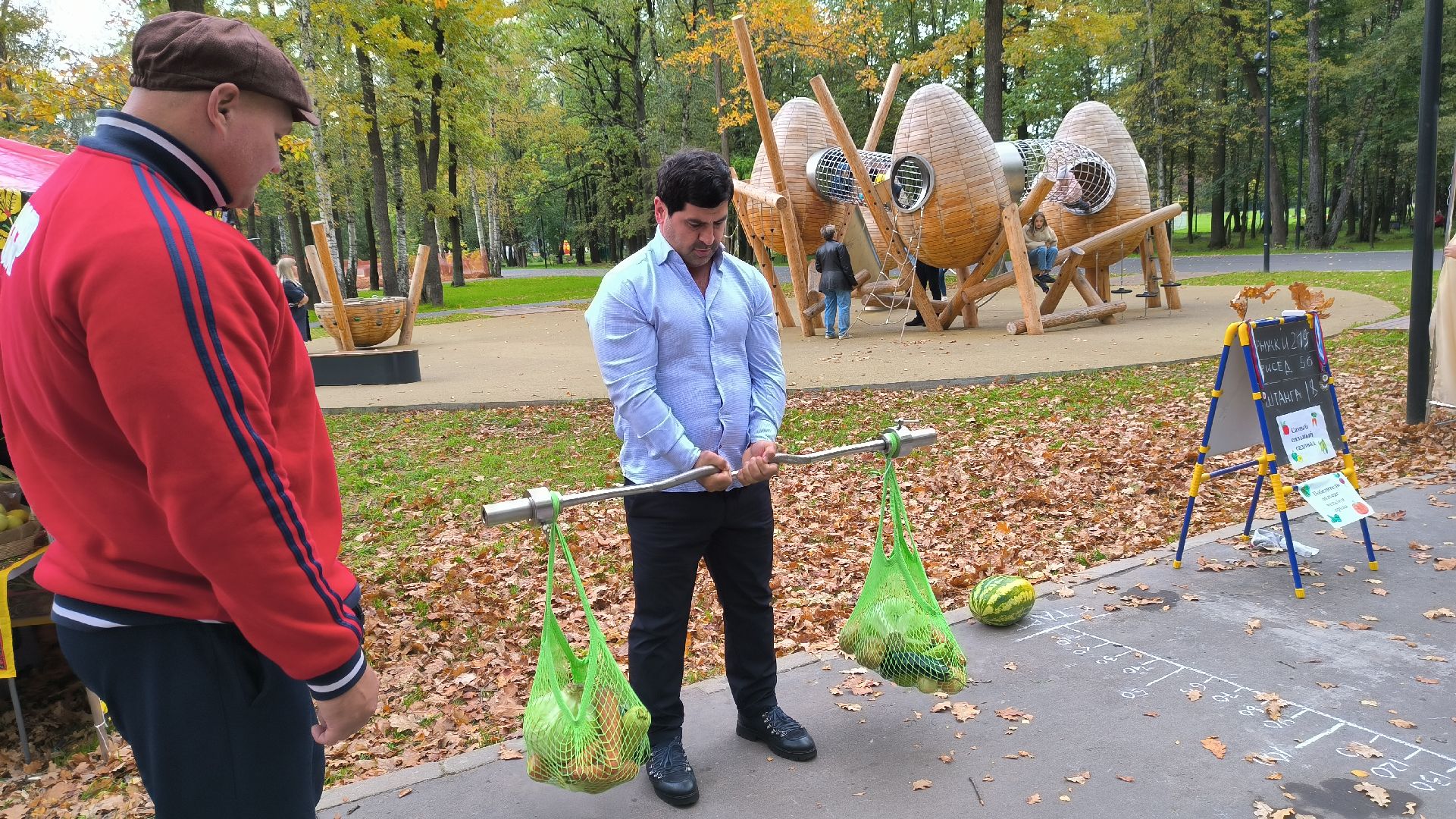 Ступино, осенний разгуляй, парки подмосковья,