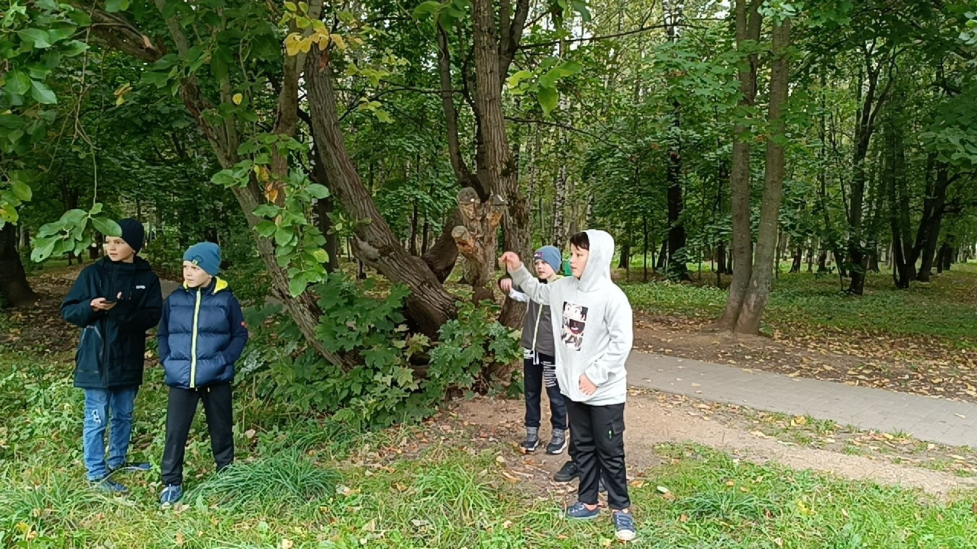 лобня, парк, квест,