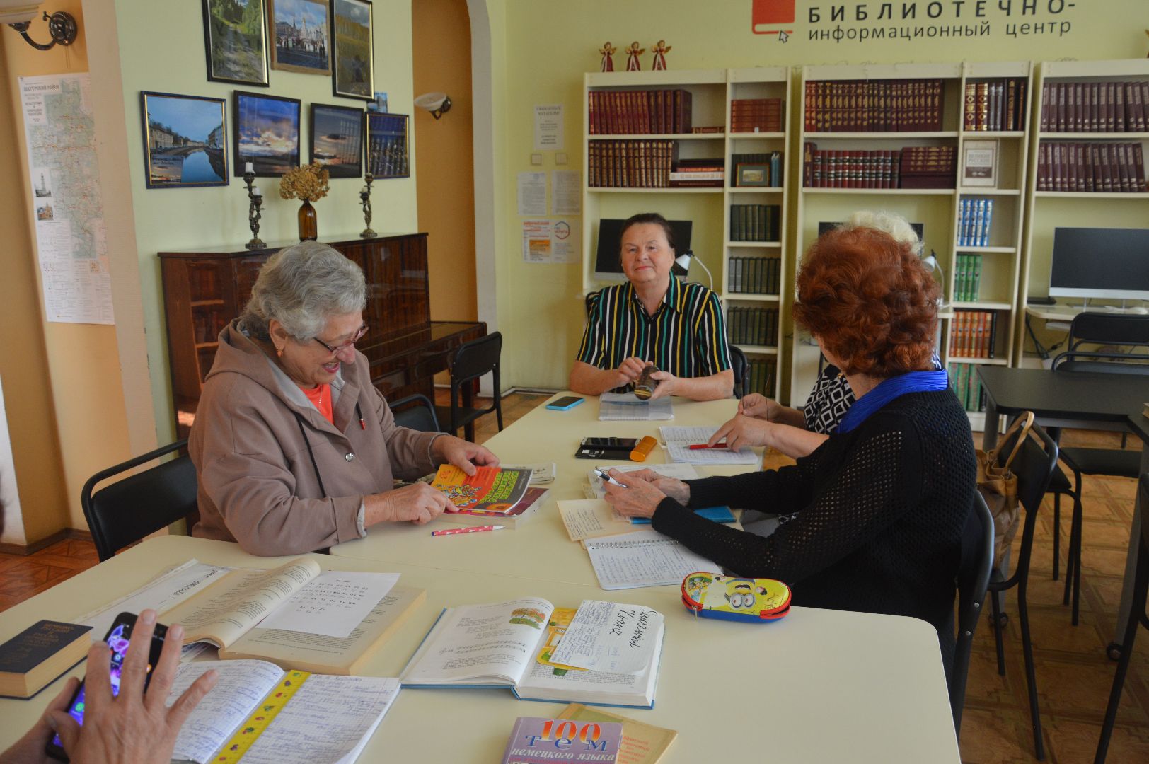 die Deutschen sind berall, Deutsch fl alle, Frhliches deutsch für senioren, шатура, активное долголетие, кружок, библиотека,