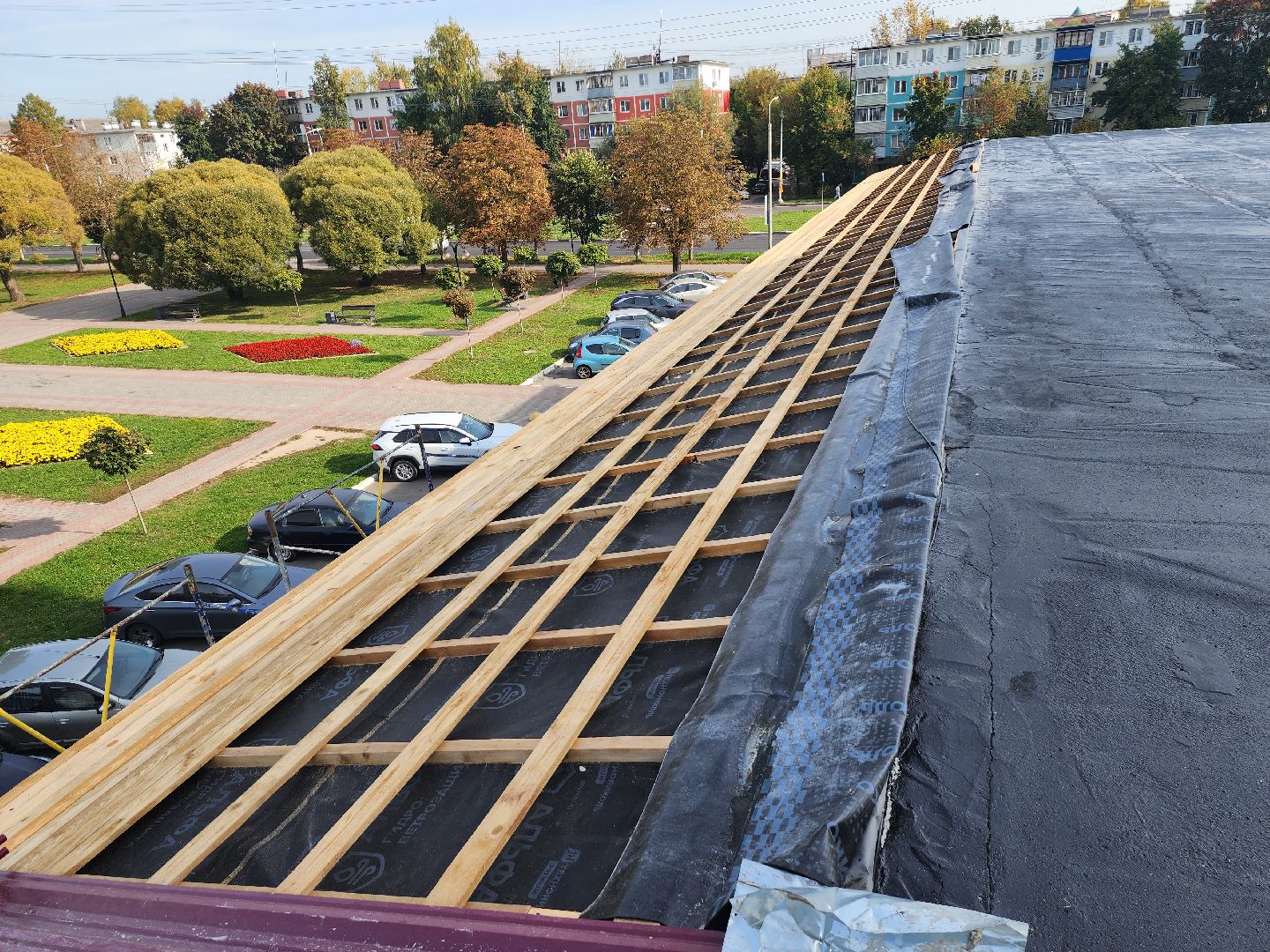 серпухов, мвц, ремонт кровли, улица горького, культура,