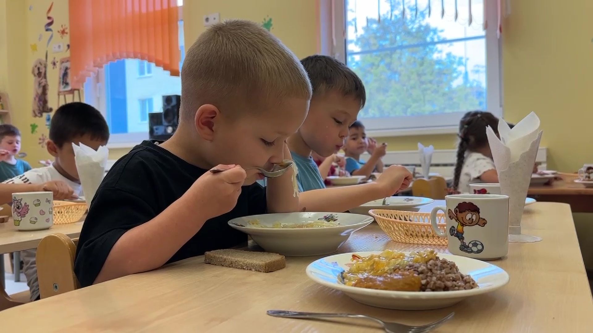 Реутов, детский сад, питание, вкусный обед, зимнее меню,