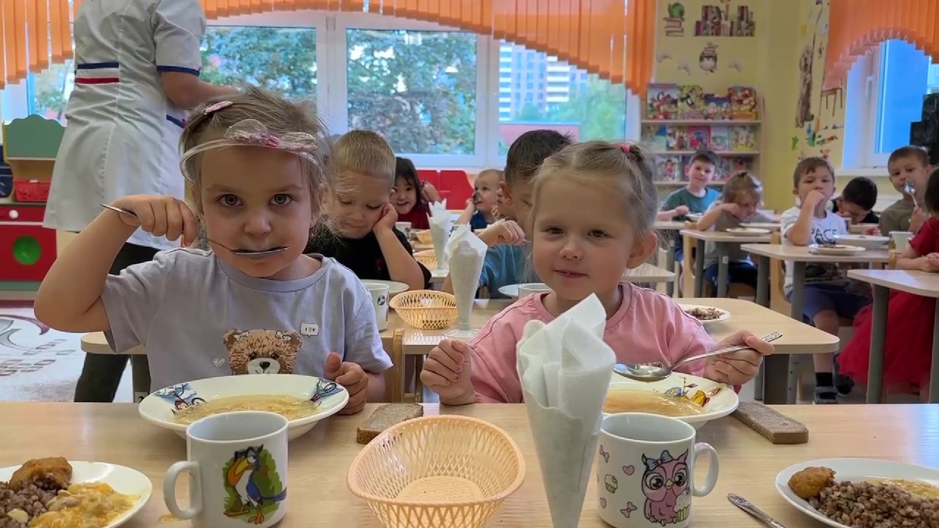 Реутов, детский сад, питание, вкусный обед, зимнее меню,