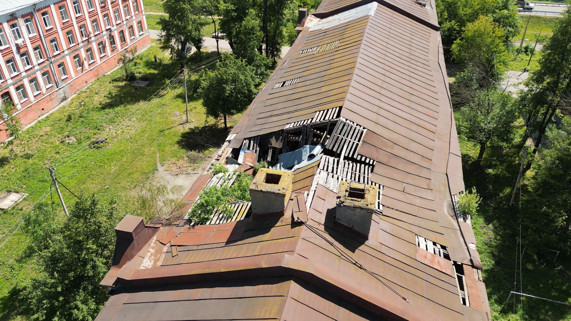 павловский посад, строительство, снос,видео с коптера,