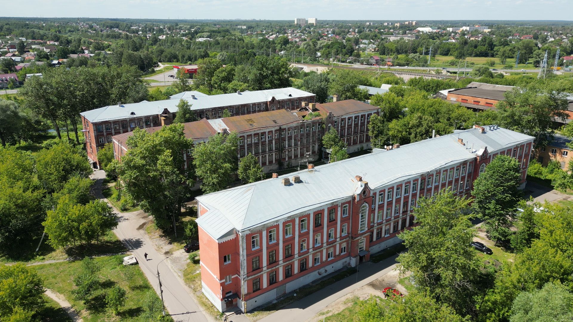 павловский посад, строительство, снос,видео с коптера,