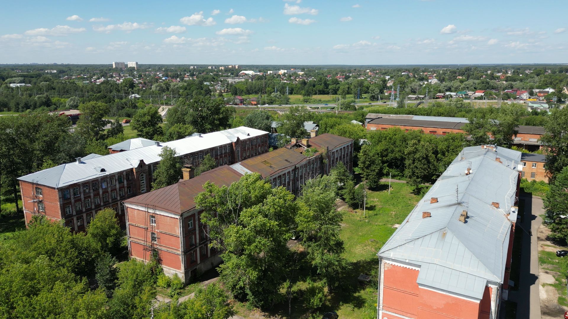 павловский посад, строительство, снос,видео с коптера,