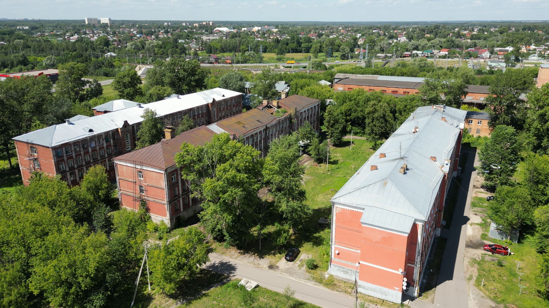 павловский посад, строительство, снос,видео с коптера,