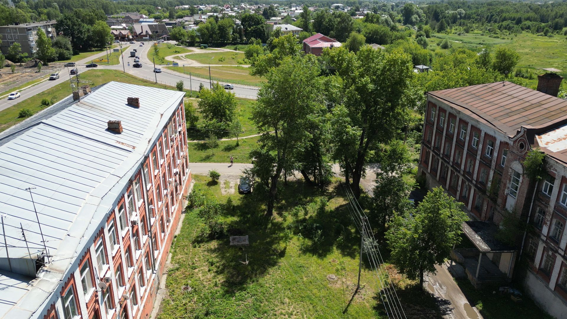 павловский посад, строительство, снос,видео с коптера,