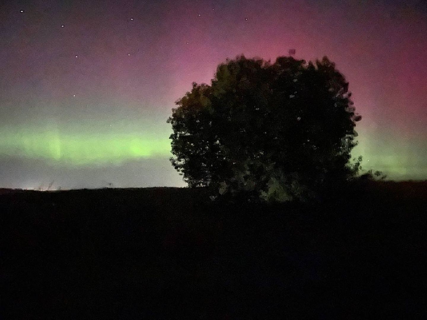 Сергиево-Посадский городской округ, Сергиев Посад, Северное сияние, Природное явление, Редкое явление, Редкость,