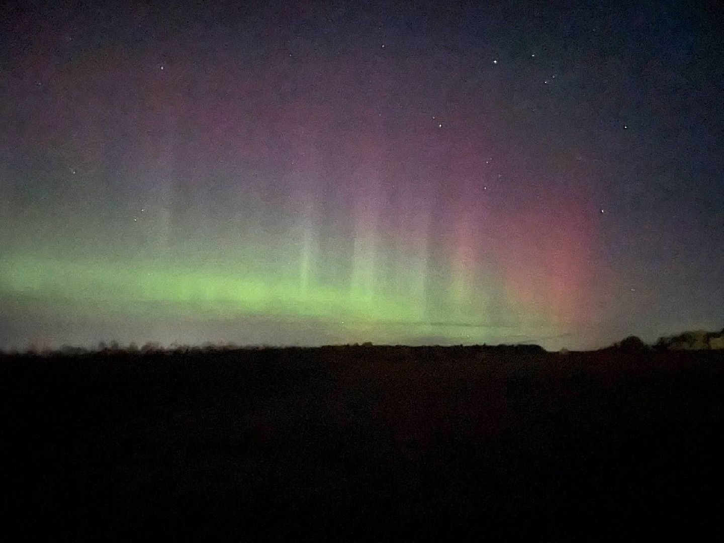 Сергиево-Посадский городской округ, Сергиев Посад, Северное сияние, Природное явление, Редкое явление, Редкость,