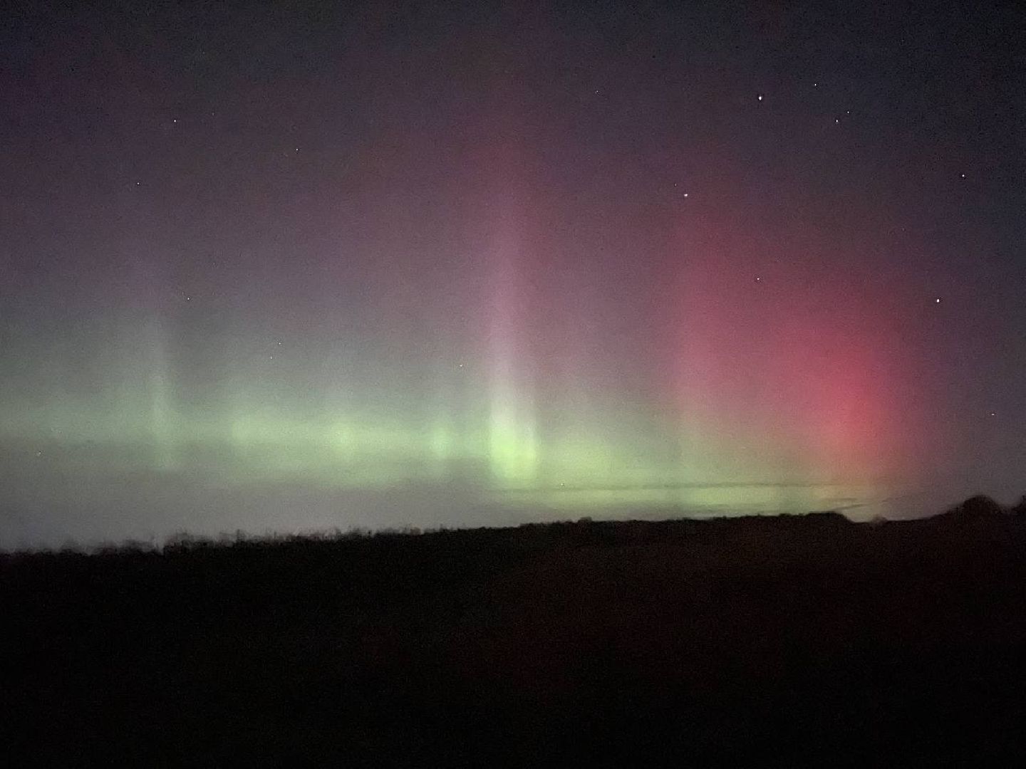 Сергиево-Посадский городской округ, Сергиев Посад, Северное сияние, Природное явление, Редкое явление, Редкость,