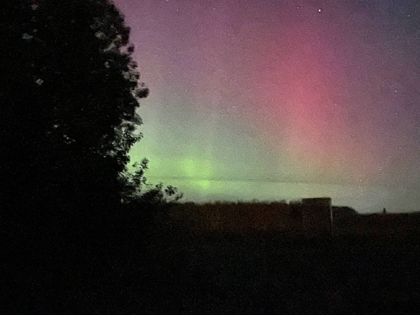 Сергиево-Посадский городской округ, Сергиев Посад, Северное сияние, Природное явление, Редкое явление, Редкость,