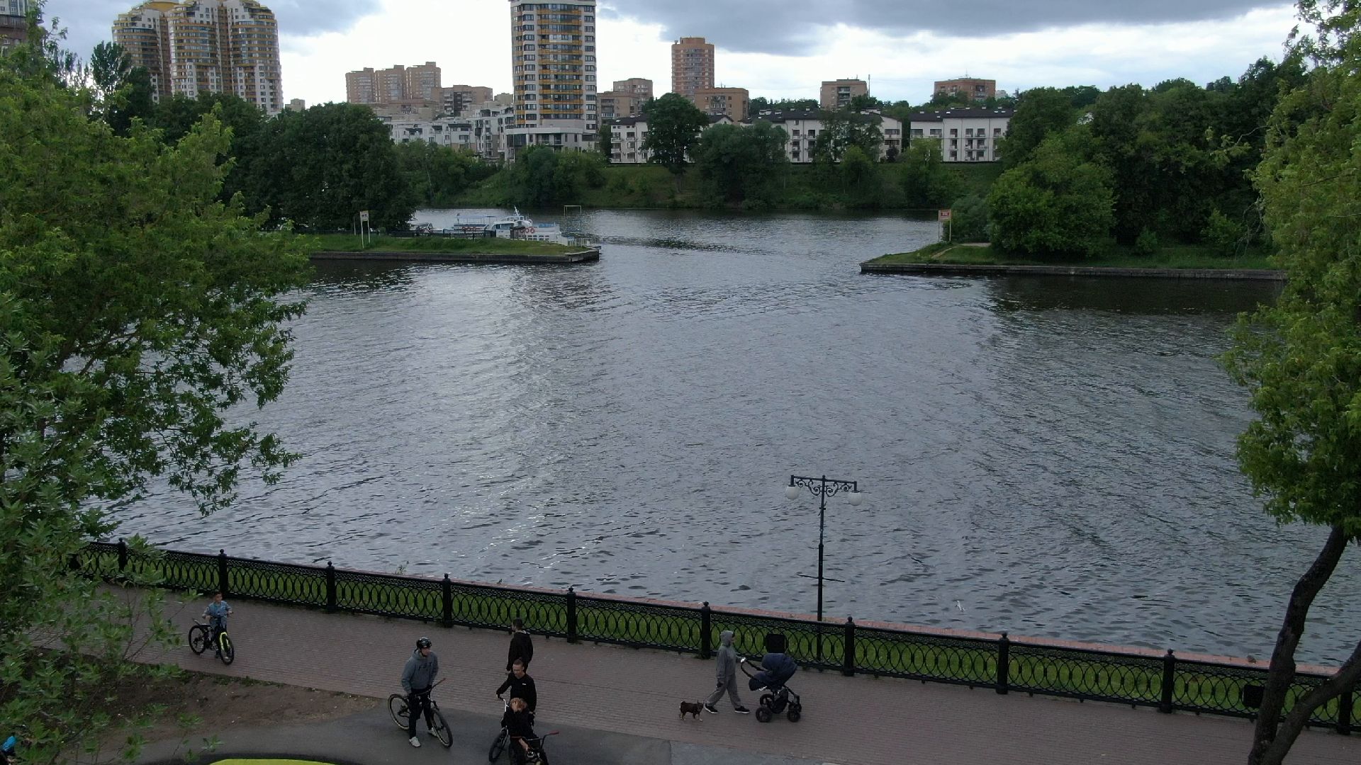 Химки, парк, спорт,видео с коптера,